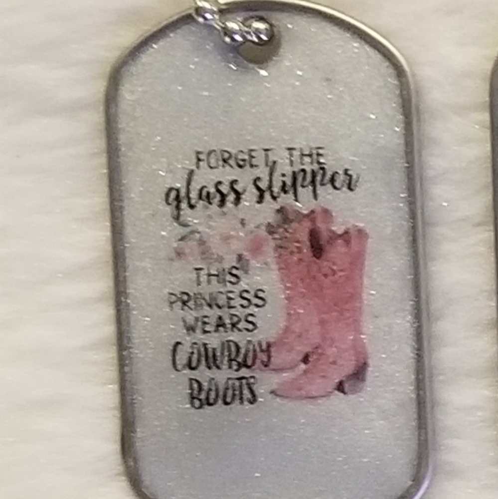 Custom dog tag necklace